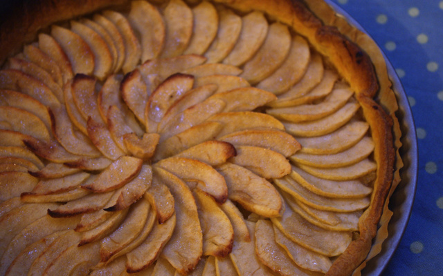 Tarte aux pommes à ma façon
