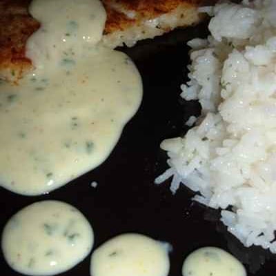 Béchamel express et light au curry et citron