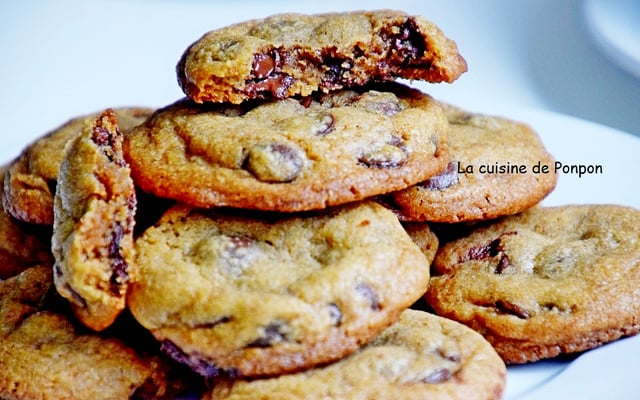 Délicieux cookies aux pépites de chocolat faciles