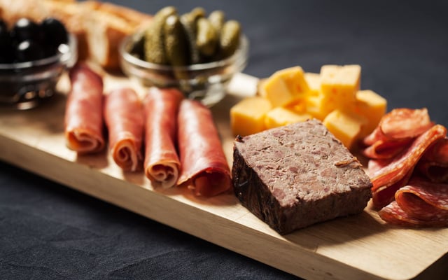 Assiette de charcuterie