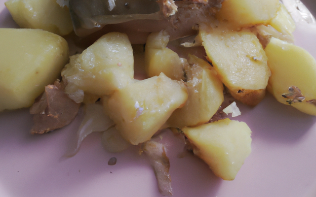 Pommes de terre au thon