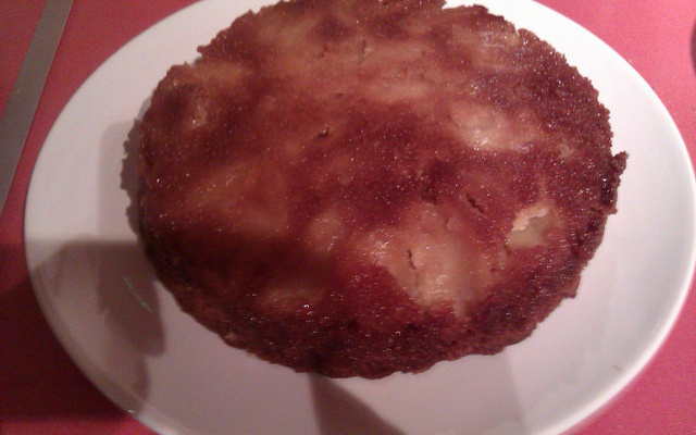 Gâteau aux pommes caramélisées façon Tatin