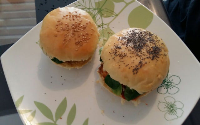 Hamburgers au poulet