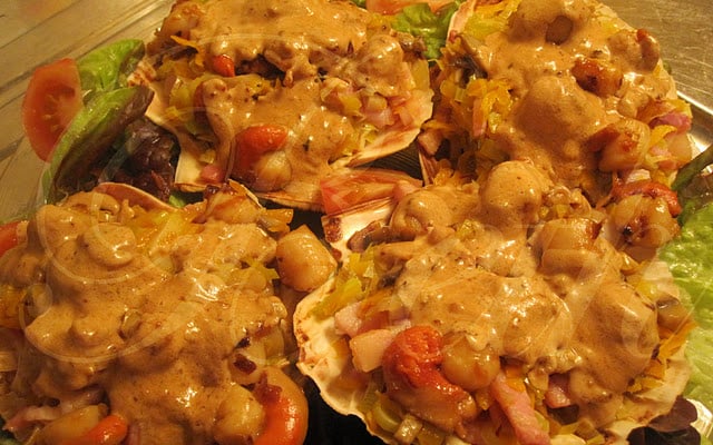 Noix de St. Jacques Façon Beth