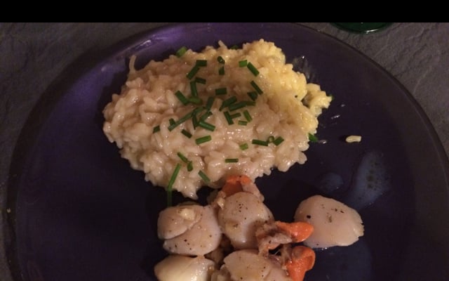 Risotto aux noix de Saint-Jacques