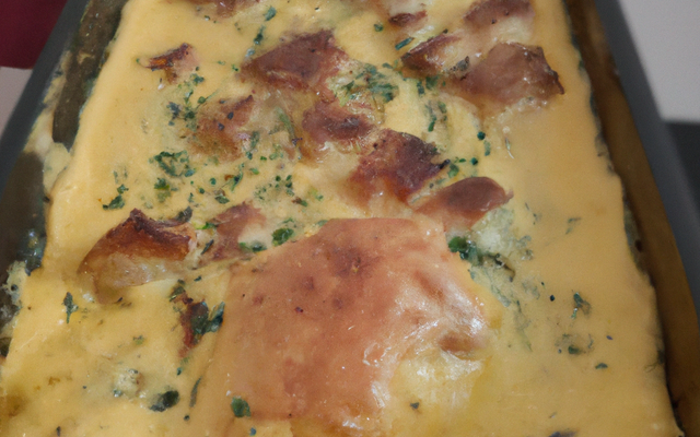 Gratinée d'œufs au foie gras