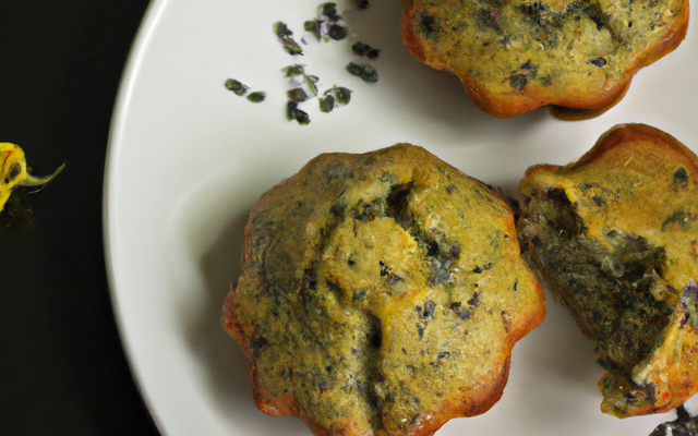 Muffins à l'huile d'olive au citron et aux graines de pavot