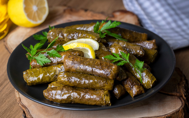 Feuilles de vigne farcies