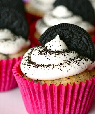Cupcakes aux oréos excellents !