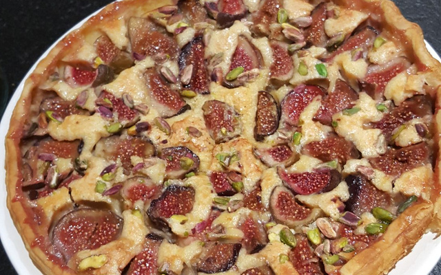 Tartelettes aux figues à la crème d'amande 