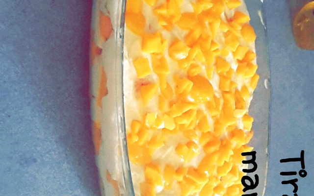 Tiramisu aux mangues