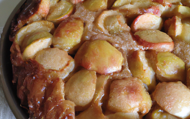 Gâteau aux pommes simple