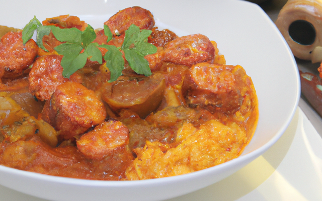Rougail de saucisses classique