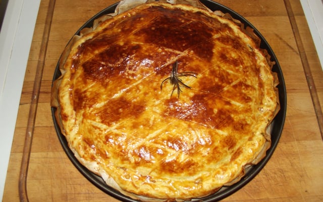 Tourte à la viande et légumes