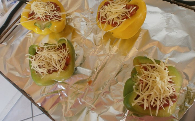 Poivrons farcis économiques