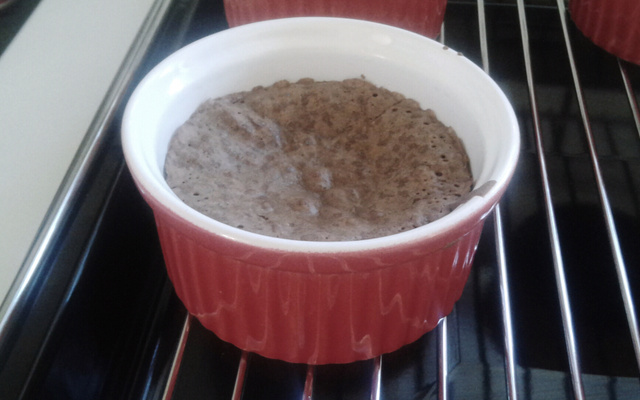 Mini fondant cœur choco