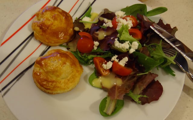 Feuilleté Jambon cru au chèvre