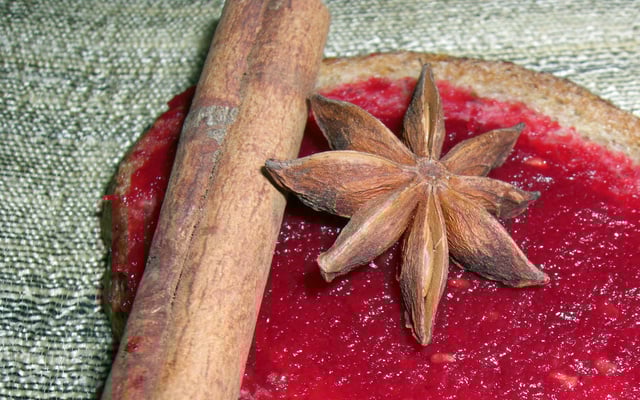Confiture légère à la framboise et aux épices