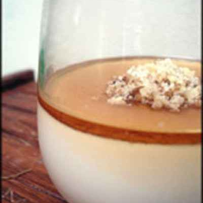 Panna Cotta Au Sirop d'Erable et Noix