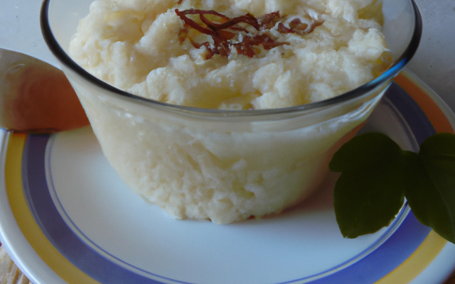 Riz au lait de soja et vanille