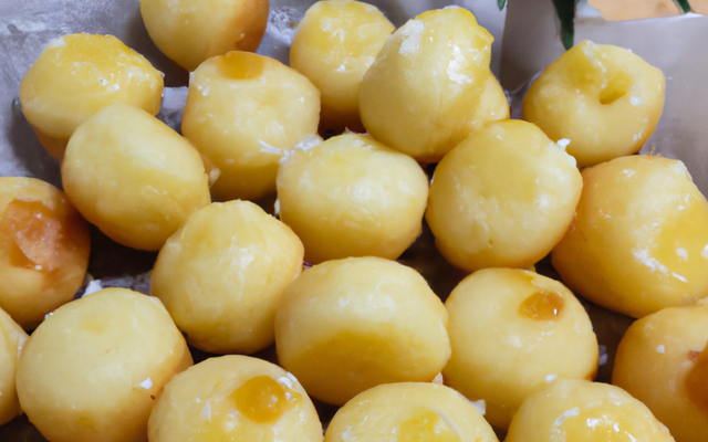 Mini beignets à l'ananas