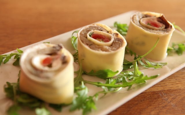 Rouleaux fraîcheur aux légumes du soleil