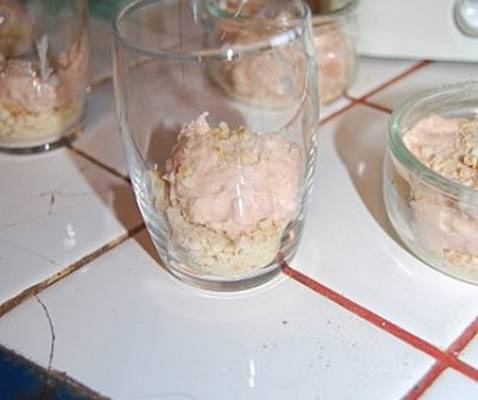 Tiramisu au saumon fumé