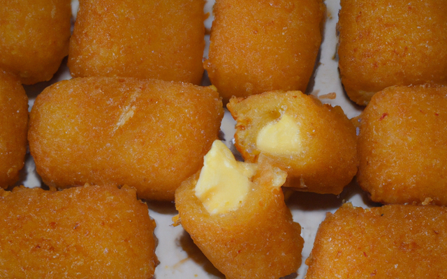 Croquettes de pommes de terre croquantes au fromage fondant