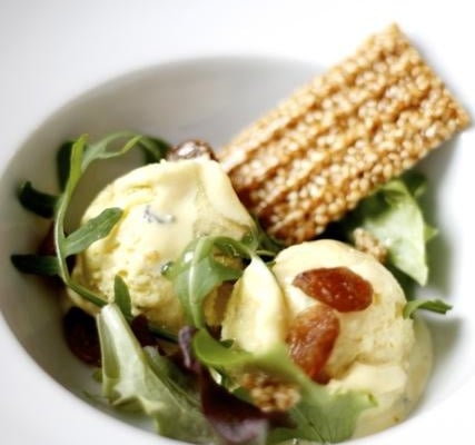 Glace au roquefort maison