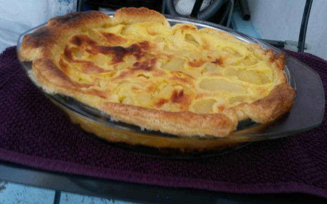 Tarte flan d'Anne