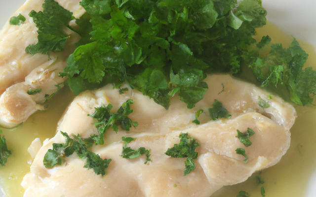 Blancs de chapon à la verveine