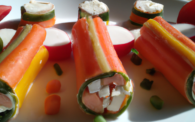 Légumes farcis au surimi