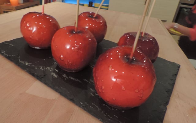 Pommes d'amour pour enfants