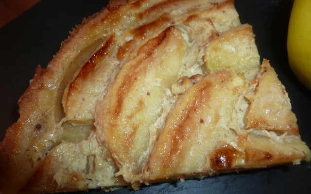Tarte fondante aux pommes et aux épices façon campagne