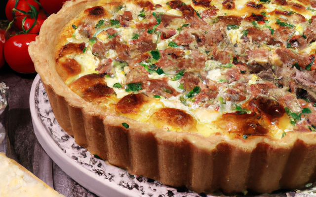 Quiche au thon classique