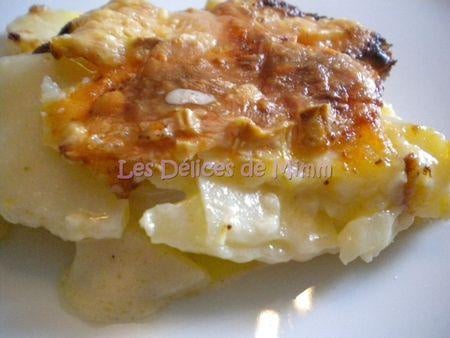Gratin de pommes de terre au Brie