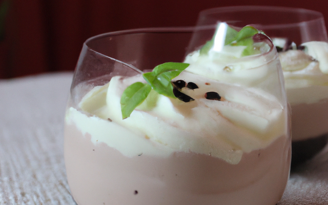 Mousse au chocolat blanc rapide