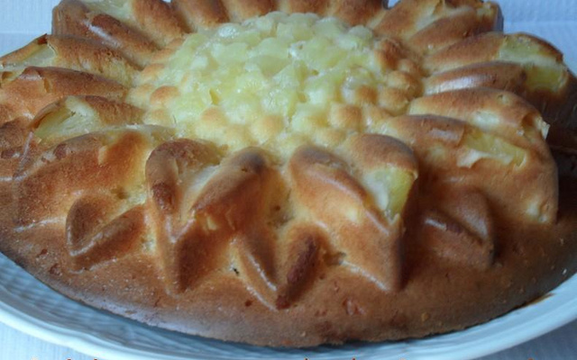 Gâteau léger au yaourt et à l'ananas