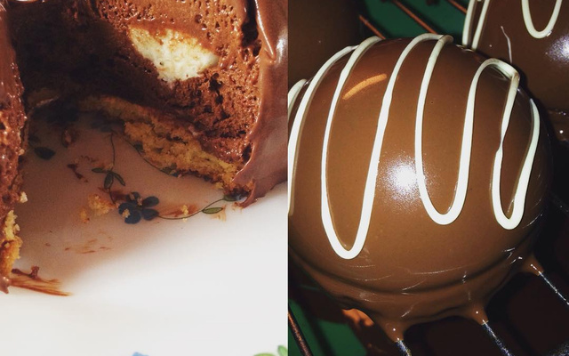 Dôme chocolat/pomme