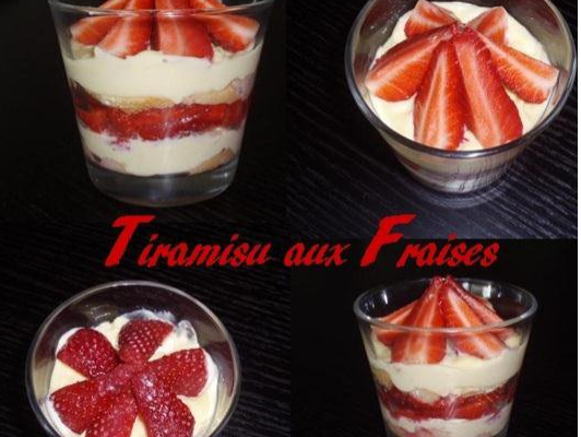 Tiramisu Fraise