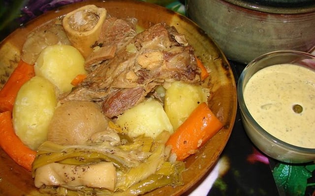 Pot-au-feu en gratin maison