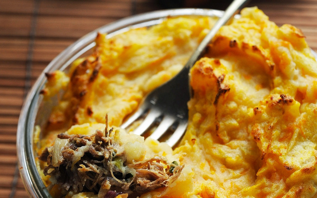 Hachis Parmentier au canard