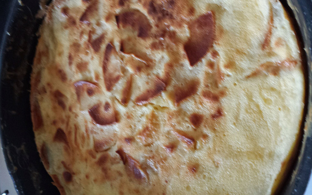 Gâteau aux pommes à la crème fraîche