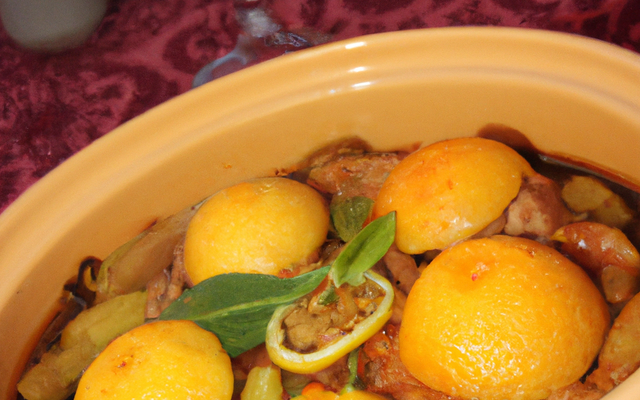 Tajine aux citrons confits