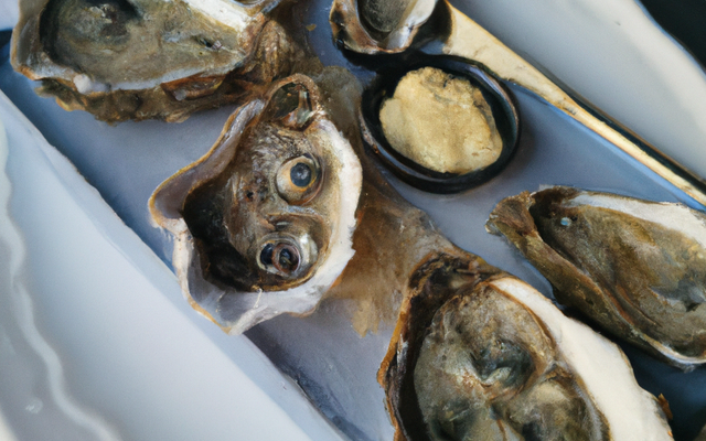 Huîtres au roquefort