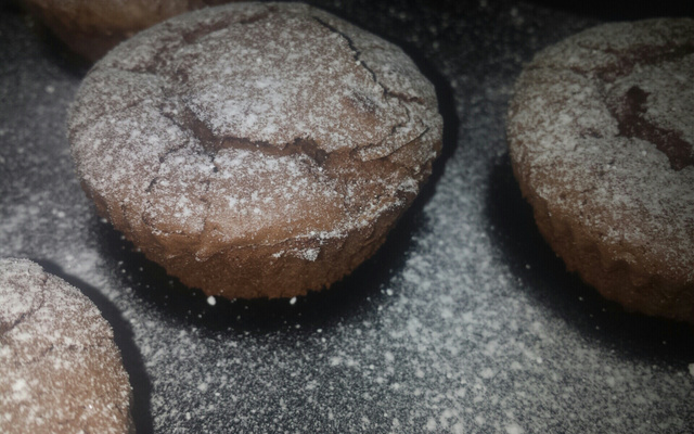 Fondant cœur chocolat