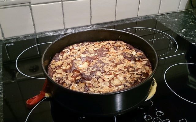 Moelleux aux pommes au miel