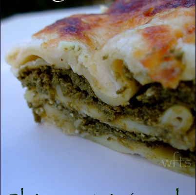 Lasagnes végétariennes chèvre épinards