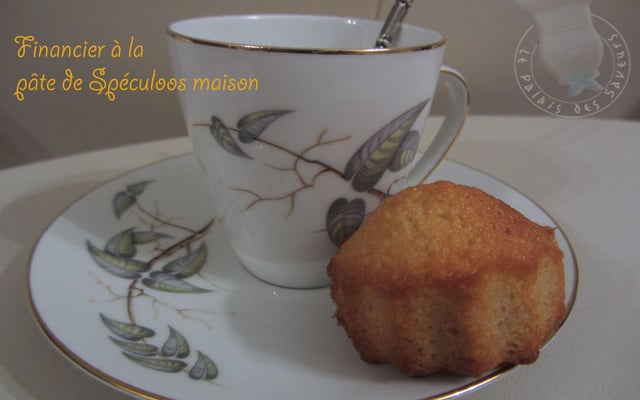 Financiers à la pâte de spéculoos