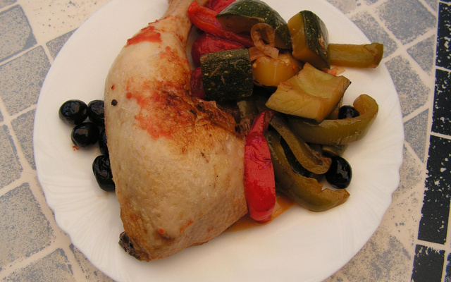 Poulet à l'italienne traditionnel